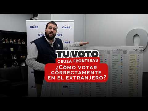 Elecciones Generales 2026, video de YouTube