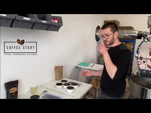 Cata virtual de café peruano en el Reino Unido, video de YouTube