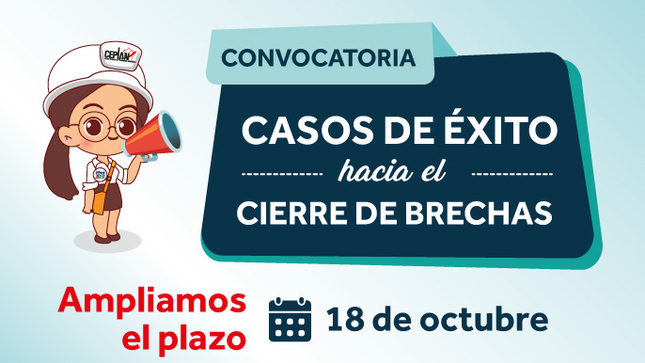 Convocatoria 2024: Casos de éxito hacia el cierre de brechas