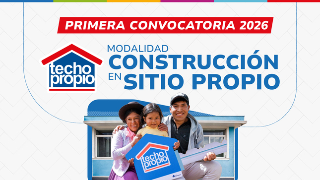 Vivienda propia con Techo Propio