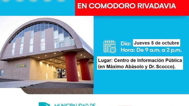 Consulado itinerante a Comodoro Rivadavia