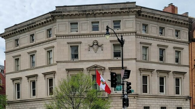 Embassy of Peru in the USA - Chancery facade