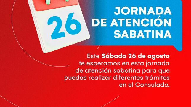 Jornada de atención sabantina 26 de agosto del 2023