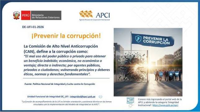 Prevenir la corrupción