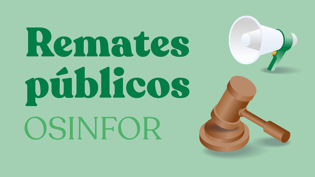 Remates públicos OSINFOR