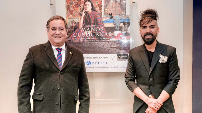 El documental "Manos Cusqueñas" reivindica el legado artesano del Perú en Madrid
