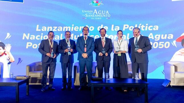 Lanzamiento de la Política Nacional Multisectorial de Agua Potable y Saneamiento al 2050.