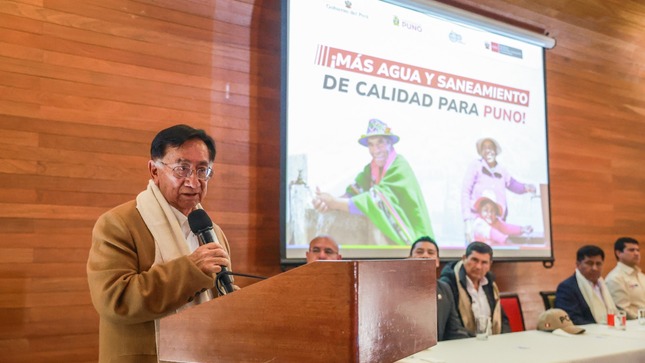 Presidente Balcázar en Puno
