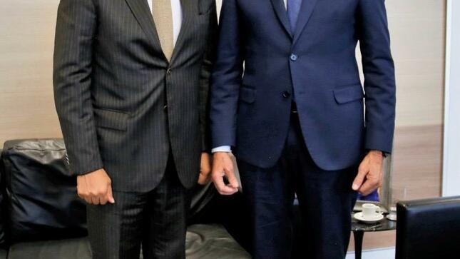 Reunião entre Ministro da Integração e Embaixador do Peru.