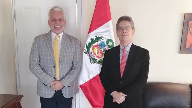 Visita del Embajador del Brasil en Trinidad y Tobago, Rodrigo do Amaral Souza