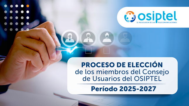 Proceso Electoral de los miembros del Consejo de Usuarios 2025-2027