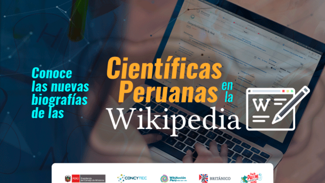 “Científicas Peruanas en la Wikipedia”: Una campaña para visibilizar a las peruanas de ciencia y tecnología