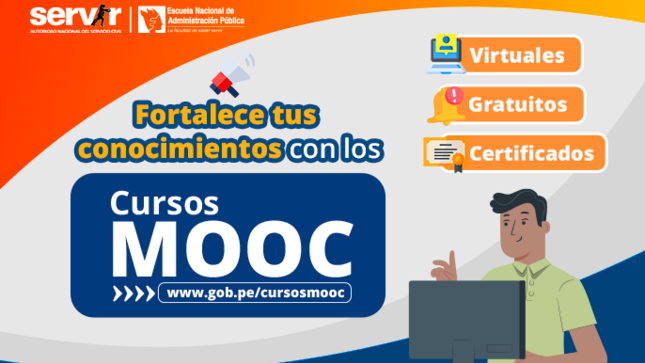 Cursos MOOC 2025 de la ENAP - SERVIR: Libres, gratuitos y certificados